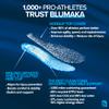 Blumaka Golf Nonslip Performance Insoles, Low Arch Support Shoe Inserts for Men and Women, Athletic Shoe and Plantar Fasciitis Insoles, Locked-in for Every Swing, Men's 6-6.5 | Women's 7-7.5 view 2