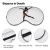 A Dancer Sleep Mask with Elastic Strap Polyester Eye Cover Light Blocking Eye Mask Sleeping Masks for Side Sleeper Blindfold Travel Face Hugging for Men Women view 3