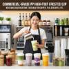 16 oz Frosted Plastic Cups Bulk 500 Pack - 90mm 500 ml Frosted Hard Plastic Cups for Boba Tea, Bubble MilkTea, Coffee Shop Supplies, Smoothie To Go Cup, Disposable Cups Takeaway (16, ounces) view 4