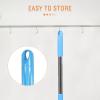 Ciieeo Rotary Mop Handle Stainless Steel Pole with Blue Extension Rod and Detachable Round Mop Head Replacement for Domestic Floor Cleaning Supplies view 4