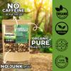 Sweet & Steady Organic Herbal Tea with Cinnamon, Rooibos & Mulberry Leaf | Daily Balance & Vitality Loose Leaf Tea 2 oz (57 g) | Caffeine-Free, Vegan, No Artificial Flavors | Get Green, Human view 4