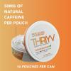 1 Can, THRIYV Nootropic Energy Pouches, Wintergreen, 50mg Natural Caffeine Per Pouch, Fast-Acting Energy, L-Theanine, Alpha GPC, L-Tyrosine, B Vitamins, Sugar Free, 16 Pouches Per Can view 3