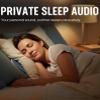 Bone Conduction Pillow Speaker for Sleeping, Flat Under Pillow Speaker W/Bone-Acoustic Fabric Diffusion & Built-in White Noise & Timer  Zero Ear Pressure for Side Sleepers & Relaxation (1) view 2