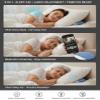 Bone Conduction Pillow Speaker for Sleeping, Flat Under Pillow Speaker W/Bone-Acoustic Fabric Diffusion & Built-in White Noise & Timer  Zero Ear Pressure for Side Sleepers & Relaxation (1) view 3