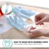 GHSGHS Reusable Household Gloves, Cleaning Gloves for Dishwashing, Kitchen, Gardening, 12.2x5.12x0.39in (Yellow - 3 pairs,L) view 3