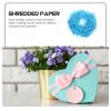 Abaodam Blue Crinkle Paper Shred Filler for Boxes and Baskets, 200g Pack, Protective Packing Paper for Shipping and Decorative Basket Stuffing view 3