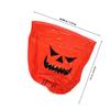 Abaodam 3pcs Pumpkin Halloween Garden Waste Bags Large Capacity Leaf Collector Yard Trash Bags for Outdoor Lawn Cleanup and Leaf Disposal view 2