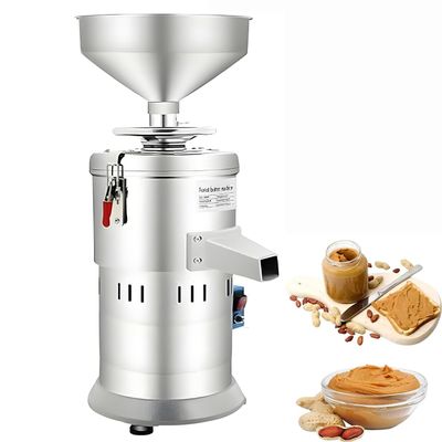 1100W High Efficiency Peanut Butter Maker, 2850r/min Multifunctional Nut Butter Grinder & Sesame Paste Machine, Easy to Clean, Quiet Operation, 15Kg/H for Home Kitchen Use