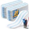 20 Pack Mop Replacement Pads for O Cedar H2pro Flat Mops,Mop Pads for O-Cedar Mop Refills,Washable and Reusable Microfiber Mops Pad Compatible with Ocedar Flat Head view 1