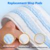 20 Pack Mop Replacement Pads for O Cedar H2pro Flat Mops,Mop Pads for O-Cedar Mop Refills,Washable and Reusable Microfiber Mops Pad Compatible with Ocedar Flat Head view 3