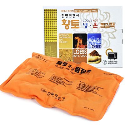 Korean Loess Hot & Cold Gel Pack Reusable Pain Relief Gel Pack for Soothing Muscles & Joints
