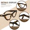 DONGDI Women Cat Eye Reading Glasses Fashion Presbyopic Eyewear Computer Blue Light readers Comfort Spring Hinge cheater (C1-C3, 3.50, Diopters) view 3