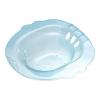 Sitz Bath for Toilet Seat - Portable Bidet Basin with Hanging Hole & Wider Seating Area for Postpartum & Hemorrhoid Relief- Blue view 1