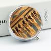 Women in Ancient Egypt Pill Box 3 Compartment Small, Personalized Pill Organizer with Mirror, Portable Pill Case for Pocket Or Purse, Round Pill Containe Travel Gifts, Pill Holder view 4