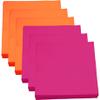 120 Count Paper Napkins Rose Red & Orange 13x13 Inch Non-Slip Disposable Napkins for Party, Wedding, Dinner, Cocktail, Decoracin del hogar view 2