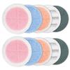 10 Pack Electric Mop Pads, 6.3/6 Inch Spin Power Mop Replacement Pads for bissell/alfabot/vmai/teko/eous/vm6/devoac/kactor/redkey/gobot/devoac/shark- Round Spinwave Spin Mop Pads for Floor Cleaning view 1