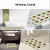 Red Ladybugs Shower Mat Non Slip Bathtub Mat Vines Leaves Spring Plant Watercolor Inset Green Bath Mat Soft Loofah Shower Mats for Shower Tub Bathroom Quick Drying Foot Mat, 16x40 Inch view 4