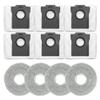 10pcs Replacement Part For Cecotec For Conga X70 Robot Vacuum 4 Mop Pads 6 Dust Bags Cleaning Tools Floor Home stability view 2