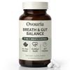 Ovouria Breath and Gut Balance, 7-in-1 Advanced Formula with Magnesium Citrate, Zinc Gluconate, Probiotic Blend, Fresh Breath, Chronic Halitosis & Gut Health, 60 Capsules view 1