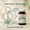 Ovouria Breath and Gut Balance, 7-in-1 Advanced Formula with Magnesium Citrate, Zinc Gluconate, Probiotic Blend, Fresh Breath, Chronic Halitosis & Gut Health, 60 Capsules view 2