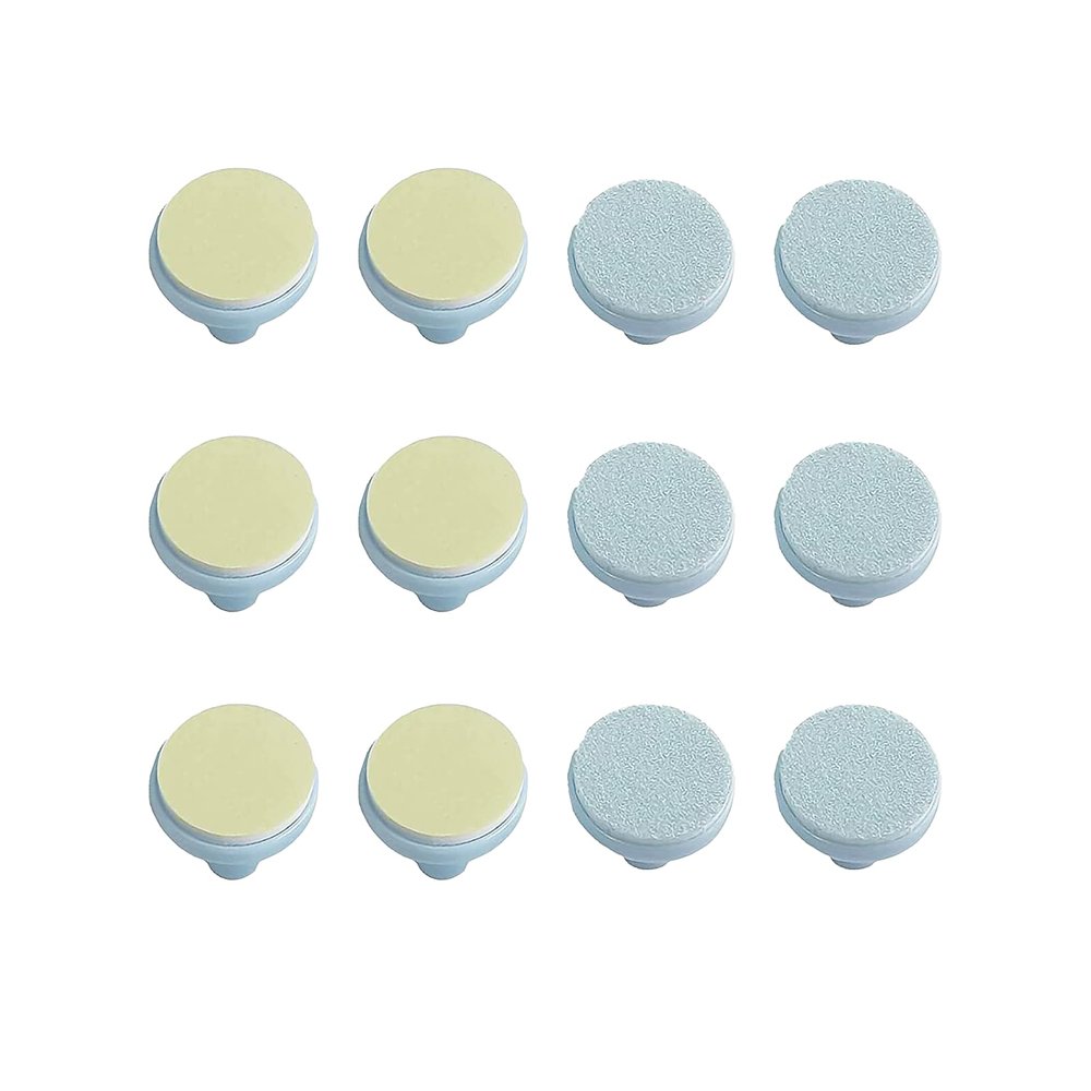 12 Pieces Baby Nail File Pads Nail Trimmer Replacement Pads Electric Baby Nail Grinding Heads for Standard Electric Kid Nail Trimmer Suits to Newborn Infant Toddler (4-11, Over 12 Months)