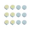 12 Pieces Baby Nail File Pads Nail Trimmer Replacement Pads Electric Baby Nail Grinding Heads for Standard Electric Kid Nail Trimmer Suits to Newborn Infant Toddler (4-11, Over 12 Months)
