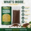 Pablo Artisan Colombia Supremo 18 Single Origin Coffee Beans Medium Light Roast Whole Bean Coffee, 100% Arabica Colombian Espresso Beans, Washed Process, Notes of Apple, Lemon & Honey, 12 oz view 2