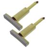 PRETYZOOM 2pcs Portable Mini Sponge Mops Handheld Foldable Self-Squeeze Desk and Bathroom Cleaning Mops for Small Spaces and Kitchen Floors view 1