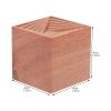 ARTSEWPLY Wooden Essential Oil Diffuser Cube with Step Design, Natural Rosewood Aroma Diffuser for Home and Office, Perfume Diffuse Wood Aromatherapy Accessory view 2