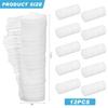 12 Rolls Stretch Gauze Bandages 3" x 2.1yd Gauze Rolled Bandage Tape Cotton Elastic Gauzes for Woulds Injuries and Surgery After Care view 2