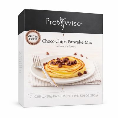 ProtiWise Choco Chips Pancake | High-Protein (7ct)