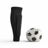 LUMINFLY Black Shin Sleeves, 2 Pcs Honeycomb Leg Protector, L Size for Football, Basketball, and Skateboarding, Anti-Collision Design view 3