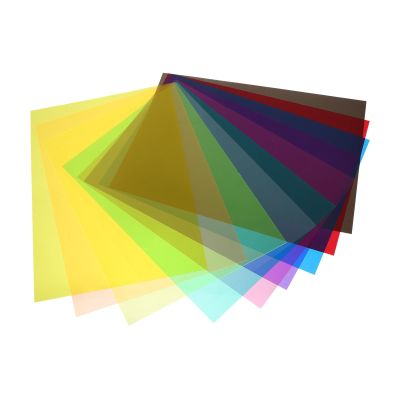 ARTIBETTER 10pcs A4 Pvc Transparent Sheets Multi-hue Craft Wraps for Wrapping, Basket Decoration, and DIY Projects