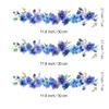 3 pcs Dark Smoke Cloud Border Cake Strips Edible birthday cake strips, cake side borders, Icing Sheets 2.7X11.8 view 3