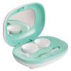 boxoon Usb Rechargeable Portable Ultrasonic Contact Lens Cleaner With Mirror, Tweezers, Solution Case, Removes Protein Deposits, Green view 1