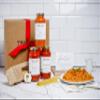 Terlato Kitchen Classic Italian Pasta Sauce Gift Set with Spaghetti, 3 Handcrafted Sauces, Pomodoro Vodka Arrabbiata, San Marzano Tomatoes view 1
