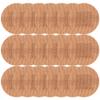 HOMSFOU Elastic Fabric Bandages Fingertip Knuckle Wound Care Stickers 30mm Round Adhesive Bandages 100pcs Breathable Flexible for First Aid and Finger Protection view 1