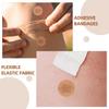 HOMSFOU Elastic Fabric Bandages Fingertip Knuckle Wound Care Stickers 30mm Round Adhesive Bandages 100pcs Breathable Flexible for First Aid and Finger Protection view 3