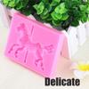 Fydun 3D Carousel Horse, Fondant for Cake Deco Ion Chocolate Bakeware Silicone Deco Ing Shaping DIY Baking Pink Topper Ions (Pink) view 2