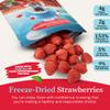 Claros Farm Organic Whole Freeze-Dried Strawberries (10 x 30g Pack) Healthy Freeze Dried Food Gluten-Free, Vegan, Organic Fruit Snacks for Office, School, or Home view 2