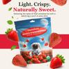 Claros Farm Organic Whole Freeze-Dried Strawberries (10 x 30g Pack) Healthy Freeze Dried Food Gluten-Free, Vegan, Organic Fruit Snacks for Office, School, or Home view 3