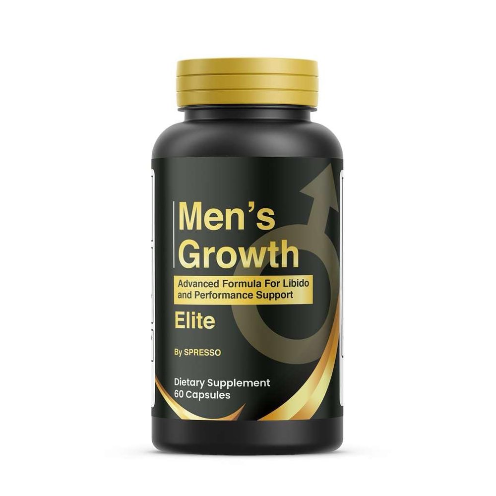 (1 Pack) Mens Growth Capsules, Official MensGrowth Supplement with Premium Ingredients for Maximum Strength & Overall Wellness, All Natural Advanced Formula Support Pills for Reviews (60 Capsules)