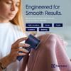 Electrolux Rechargeable Fabric Shaver | Compact Travel Lint Remover for Clothes & Furniture | Eliminates Fuzz & Pilling | 3-Speed Electric Lint Shaver with Type-C Fast Charging Port - Blue view 3