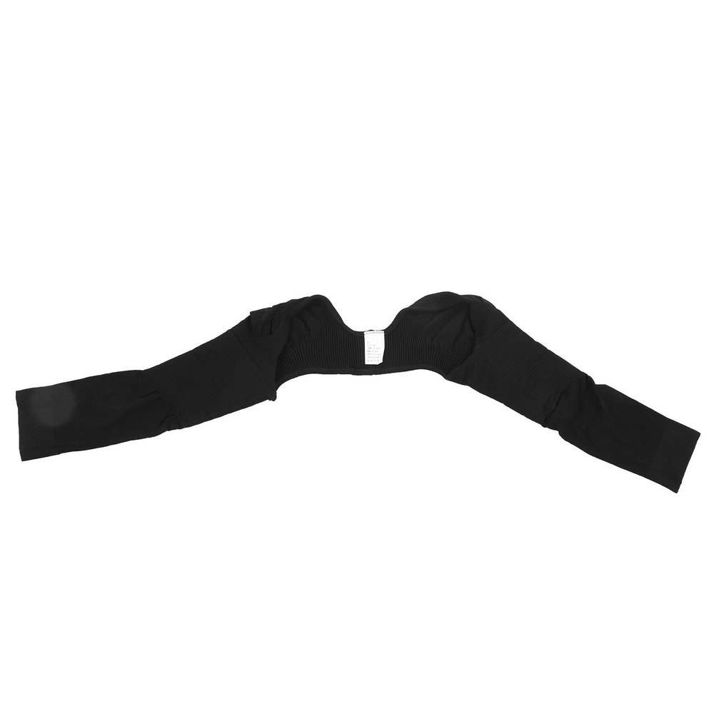 Alomejor Arm Sleeve Shaper for Racing Posture Correction and Slimming, Scientific 3D Weaving, Comfortable and Breathable, Long Sleeve Shaper, Black, M Size