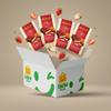choccart Assorted Dubai Chocolate Bars 4 Pack Bundle | Premium Milk Chocolate Variety Pack | Mango, Pistachio, Strawberry & Tiramisu | 4 x 20g | Made in UAE (Strawberry) view 2