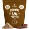 Ancestral Supplements Grass Fed Protein Powder, Mocha Coffee, Bone Broth Protein + Beef Organs + Organic Mushrooms, w/ 160mg Naturally Occurring Caffeine, 20g Protein, Gut Health Support, 30 Servings view 1