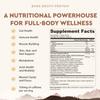 Ancestral Supplements Grass Fed Protein Powder, Mocha Coffee, Bone Broth Protein + Beef Organs + Organic Mushrooms, w/ 160mg Naturally Occurring Caffeine, 20g Protein, Gut Health Support, 30 Servings view 2