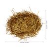 Beaupretty Gold Glitter Raffia Paper Shreds 100g Crinkle Cut Shredded Packaging Filler for Baskets and Wrapping Decorative Craft Supplies view 2