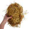 Beaupretty Gold Glitter Raffia Paper Shreds 100g Crinkle Cut Shredded Packaging Filler for Baskets and Wrapping Decorative Craft Supplies view 4