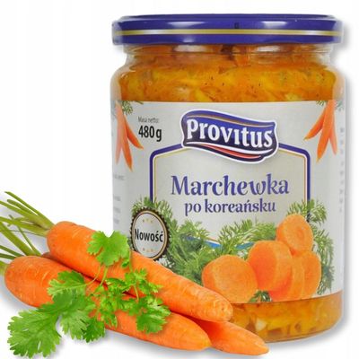Provitus (2 - PACK, Korean-style carrots)